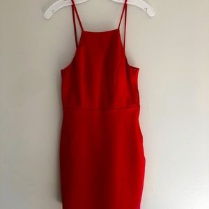 Cherry red dress - size 3